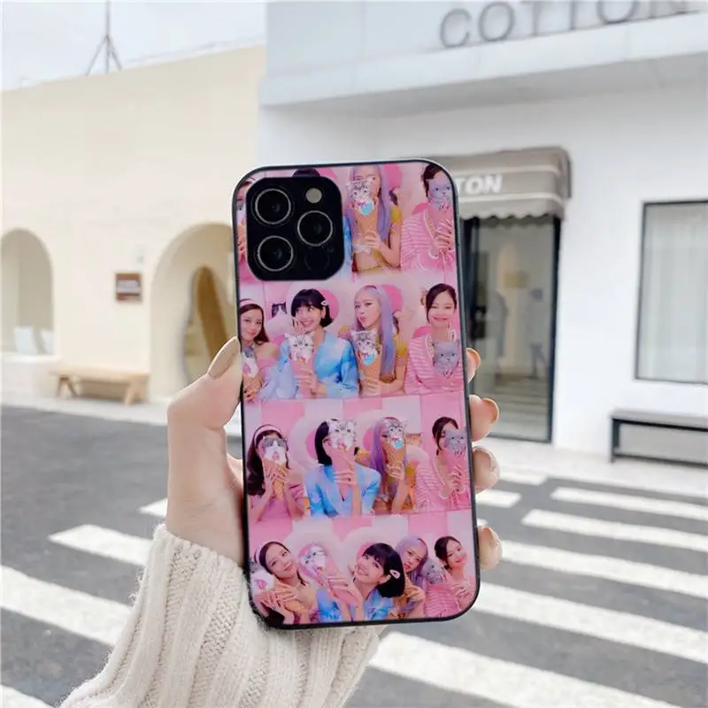 

Phone Case For Iphone 6 6s 7 8 Plus XR X XS XSmax 11 12 Pro Mini Max Soft Cover Art BLACKPINKS KPOP