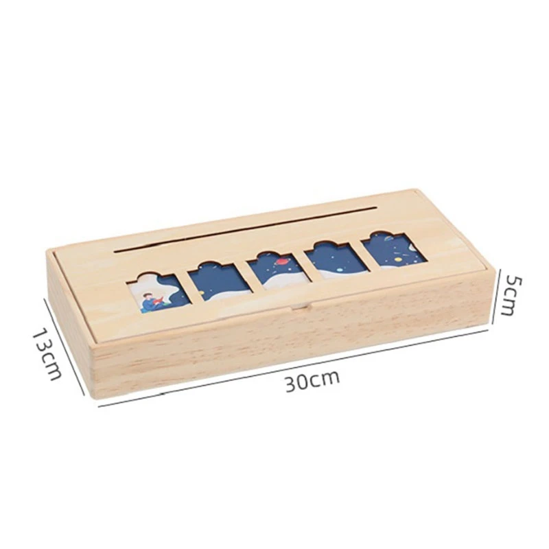 

Traffic Sign Knowledge Classification Cognitive Matching Kids Learn Toy Wood Box Gifts for Kids