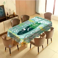 Surf Boy, Washable Table Cloth, With Dust-proof And Anti-wrinkle, Can Be Used In Restaurants, Picnics, Indoor And Outdoor Dining