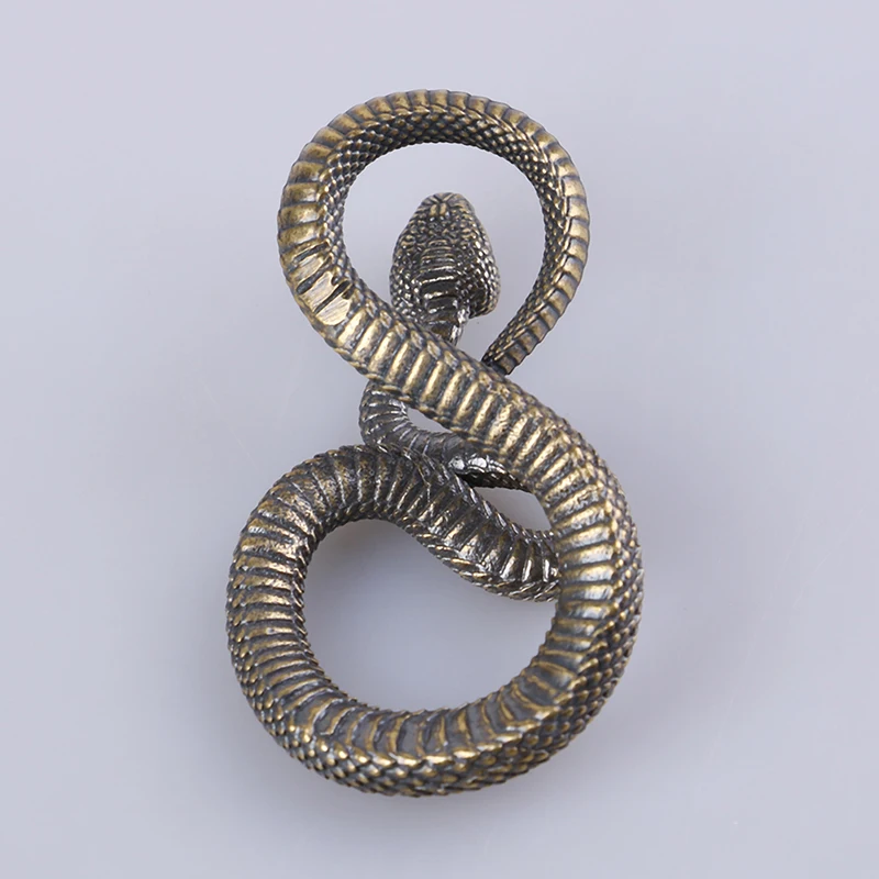 

Various Styles Brass Snake Key Ring Boa Key chain Outdoor Accessories EDC Copper Snake Car Hanging