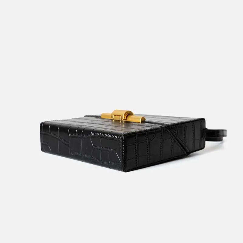 ALNEED 2020 натуральная кожа коробка сумки для женщин роскошный дизайн девушки плечо