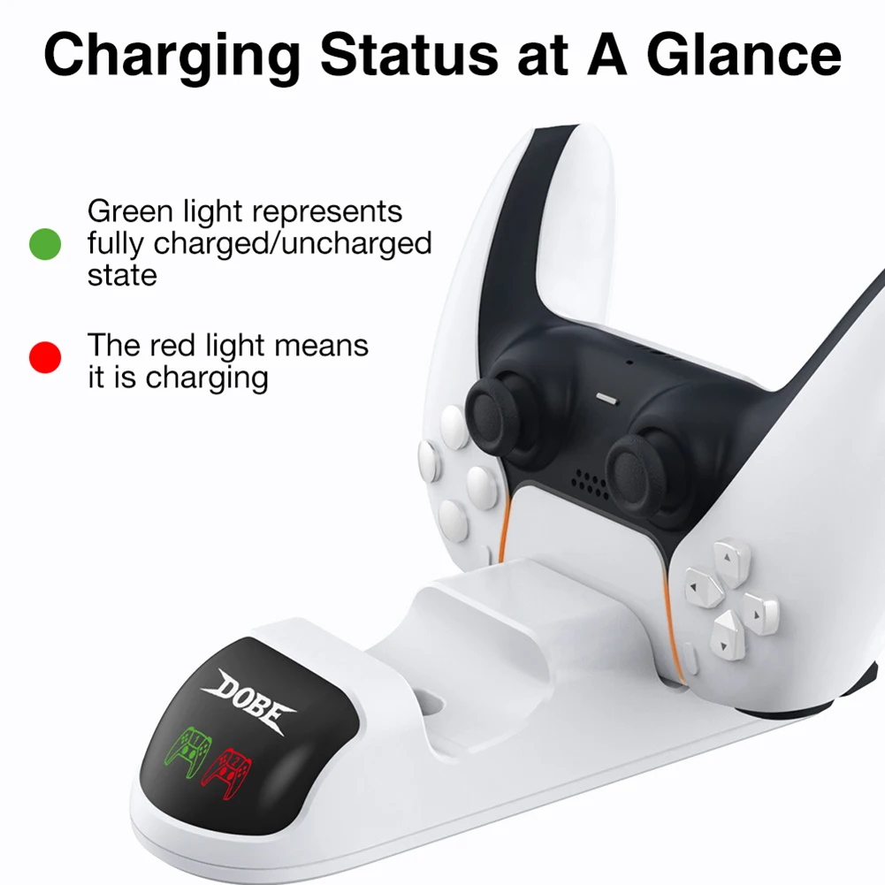 

New Fast Charging Dock Dual Controllers Charger Station Gamepad Stand Holder Base for PlayStation 4 PS4/Pro/Slim