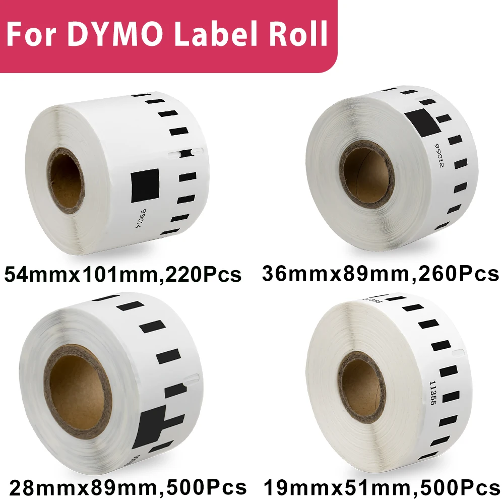 

Labelwell 99014 Thermal Paper 54mm*101mm label Roll 99012 11355 compatible for LW 99014 for Dymo Label Maker 400 450 450 Turbo