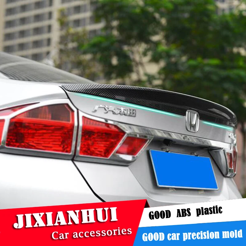 Для городского спойлера 2015 2017 Honda City TXk спойлер из АБС пластика заднее крыло