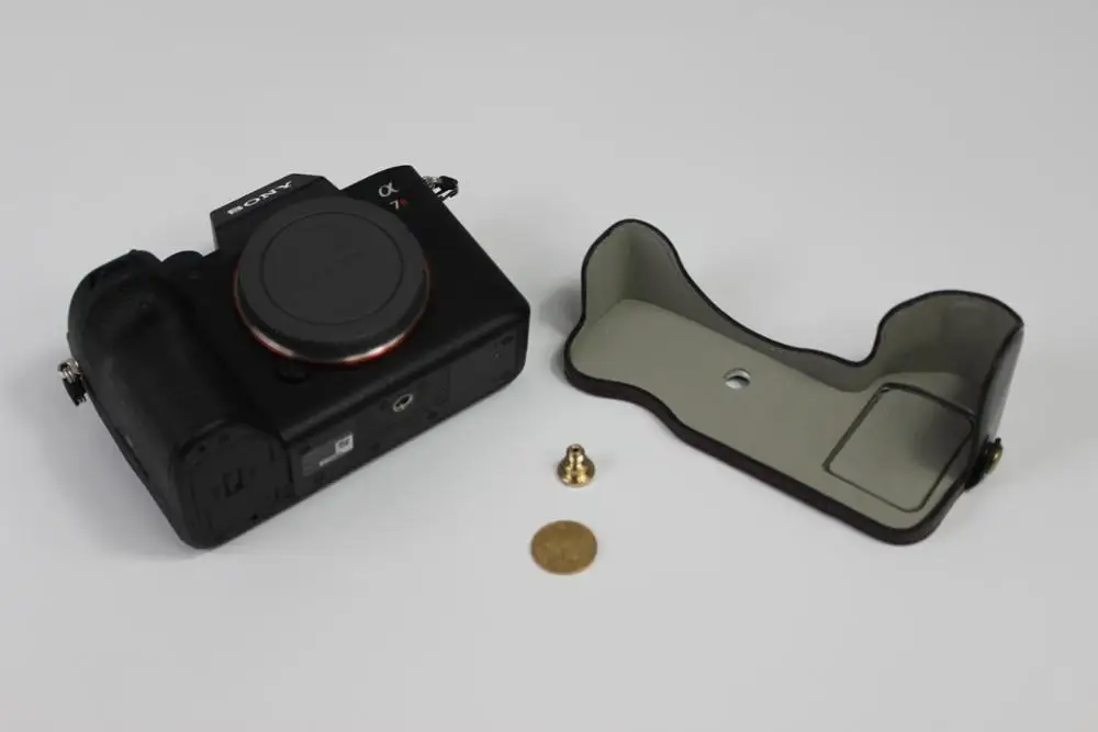 Чехол из искусственной кожи для камеры Sony A7R4 A7RIV A7Rm4 A7R IV | Электроника