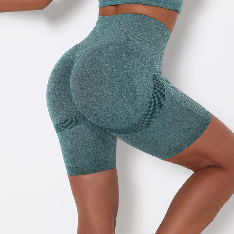 

Vital Seamless Yoga Shorts Women High Waist Workout Shorts Squat Proof Tummy Control Sport Shorts For Women Gym Leggings