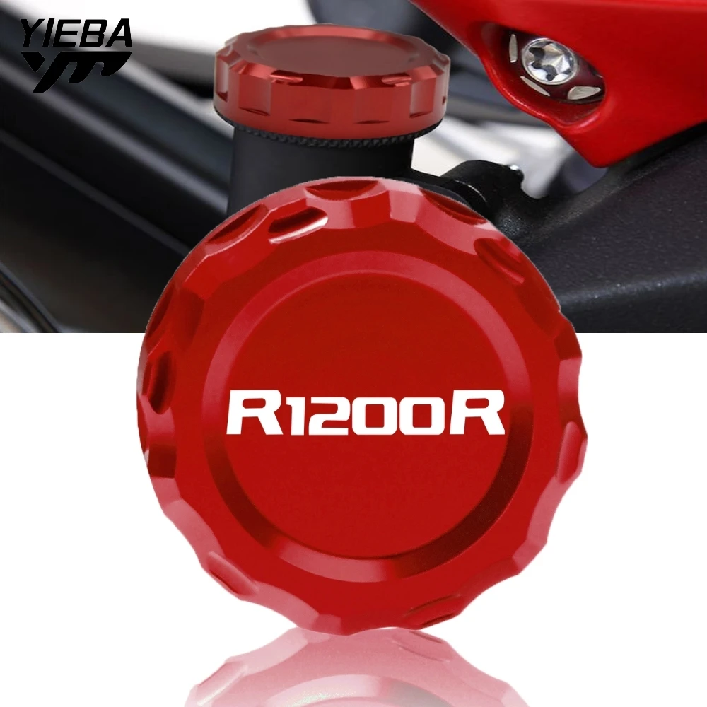 

For BMW R1200R R 1200R R 1200 R 2006-2015 2014 2013 2012 Motorcycle Rear Brake Master Cylinder Reservoir Cover Cap CNC Aluminum