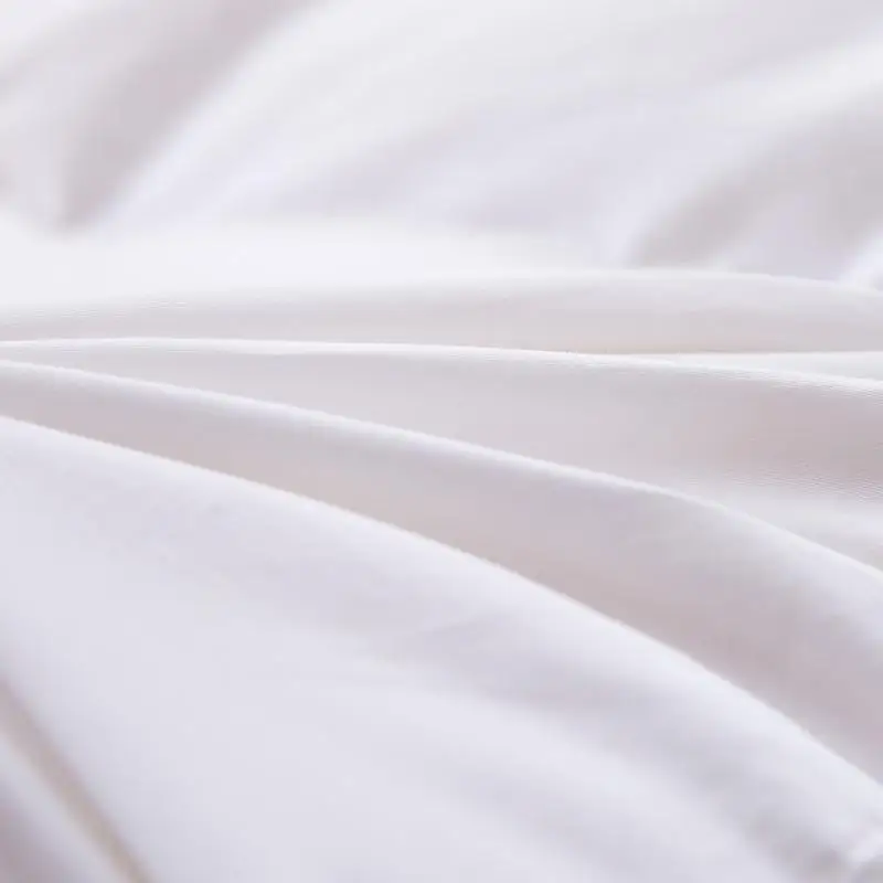 

J8*7Jcm White Color Goose/Duck Down Pillows Bread Style Rectangle Down-proof Cotton fabric Bedding Soft Pillow