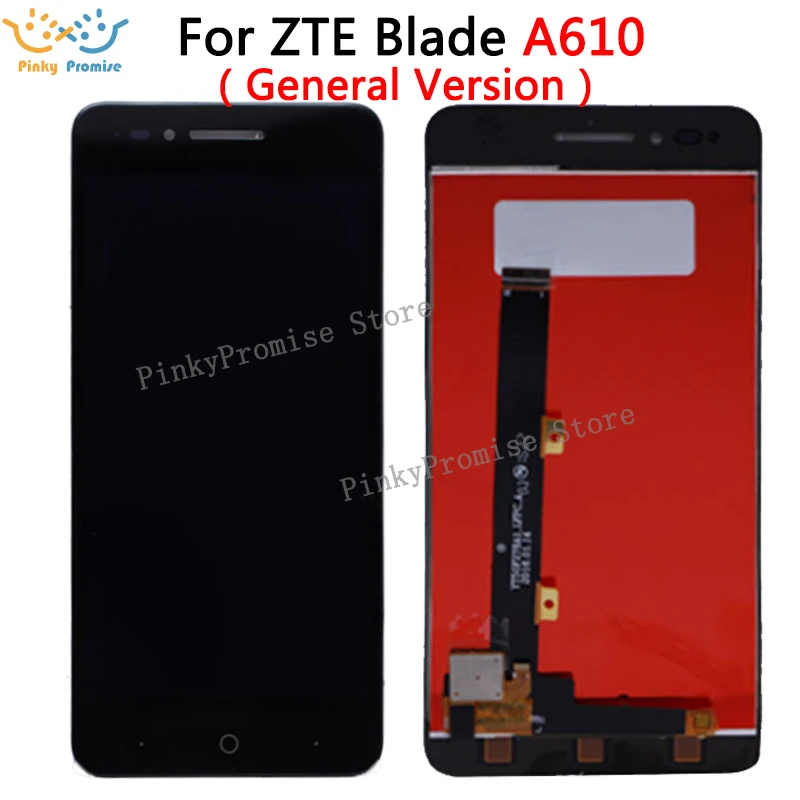 Запасные части для ZTE Blade A610 LCD кодирующий преобразователь сенсорного экрана в