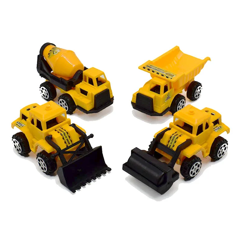 

Mini Alloy Diecast Construction Vehicles Model Excavator Bulldozer Tractor Dump Roller Engineering Car Kids Classic Toy ZLL