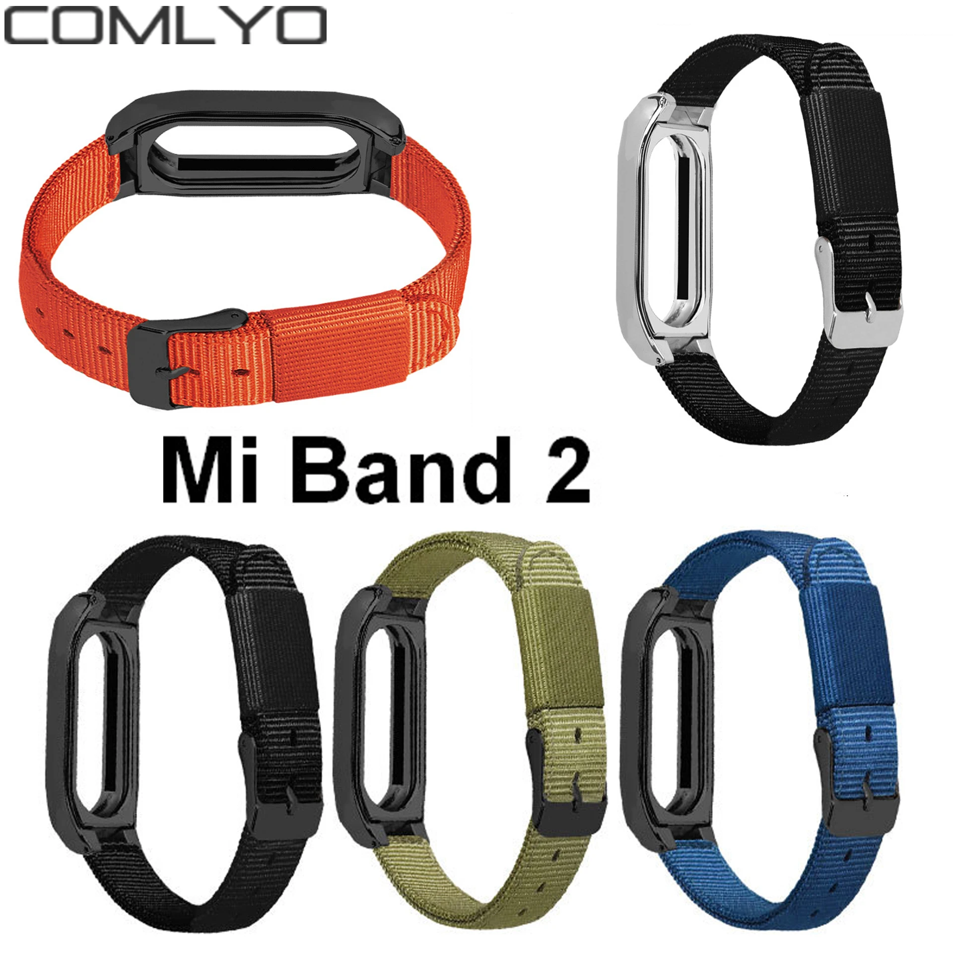 Высококачественный Браслет для Xiaomi mi2 Band MiBand 2 сменный нейлоновый браслет +