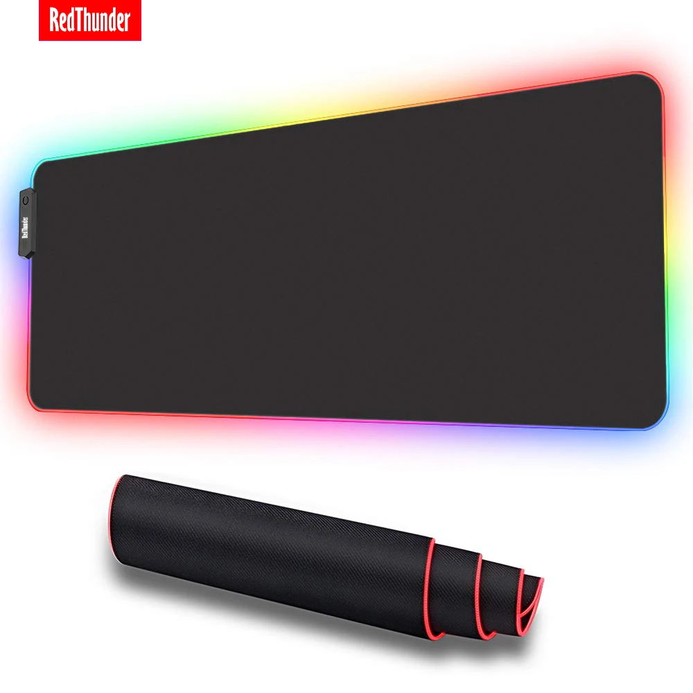 RedThunder RGB игровой Мышь Колодки Обновить 80X30 см Большой светящийся Расширенный Pad