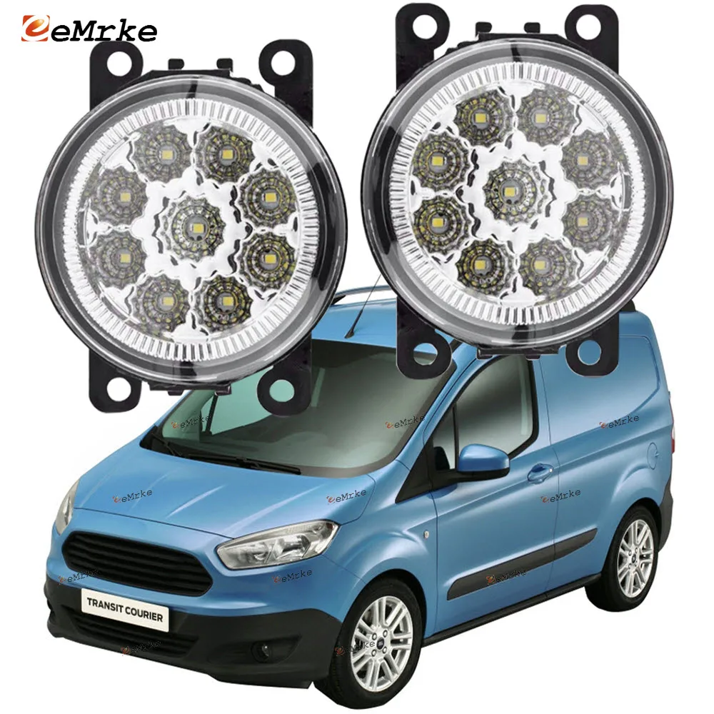 

Противотуманные фары EEMRKE, светодиодные, 9 штук, H11, 12 В, для Ford Tourneo/Transit Courier 2014-2017, 2016, 2015