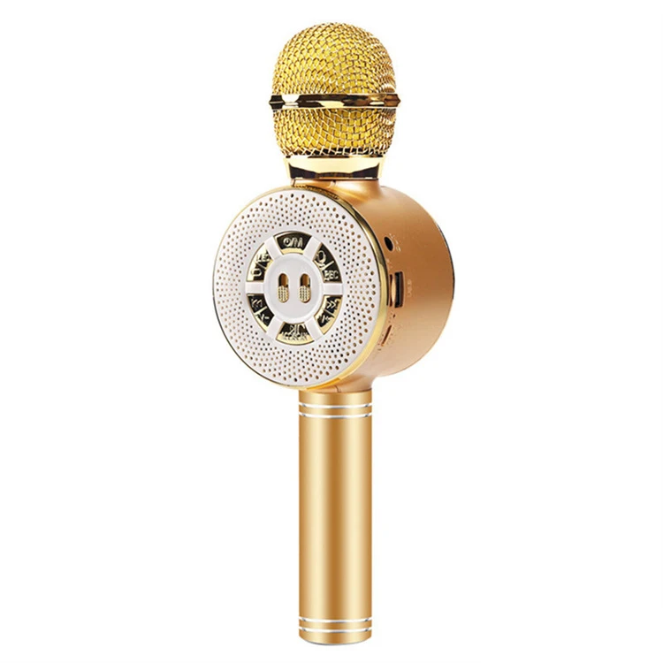 Wireless Speaker New YB669 Microphone Wireless With Colorful Lights Magic Sound Cross-border Microphone enlarge