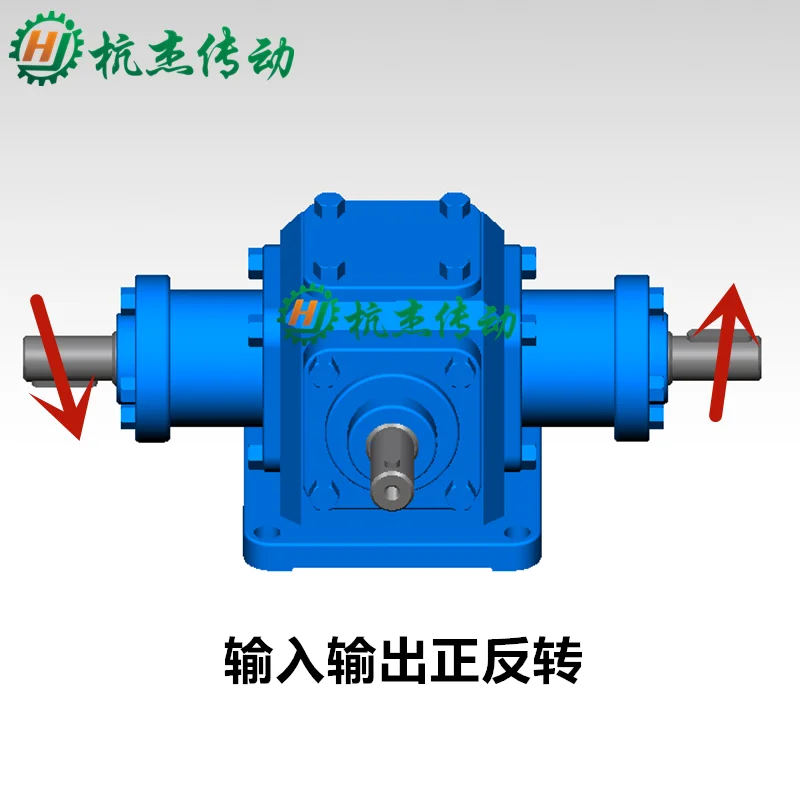 値段 T型スパイラル傘歯車ボックス90度整流子直角ギアコーナー装置小型クロス整流子ボックス