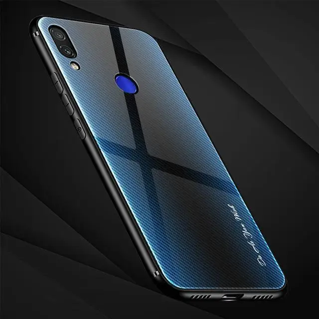 2 Чехол из закаленного стекла для ASUS Zenfone Max Pro M1 ZB601KL ZB602KL M2 ZB631KL ZB633KL текстура градиентный чехол Чехол Capas Coque Funda - Цвет: 2
