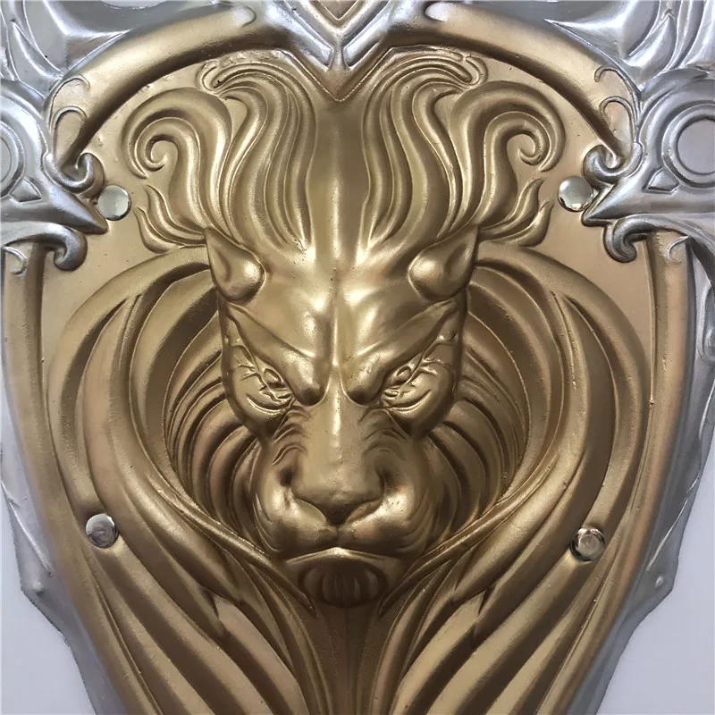 1:1 щит Золотой Король Лев Королевская гвардия справедливость экшн-фигурка модель