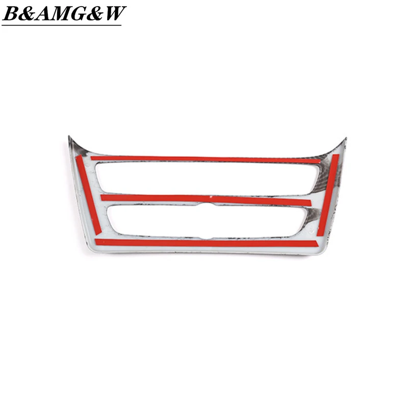

Car Styling Center Console CD Frame Decorative Stickers Trim For Mercedes Benz G Class G63 2019 2020 Interior Auto Accessories