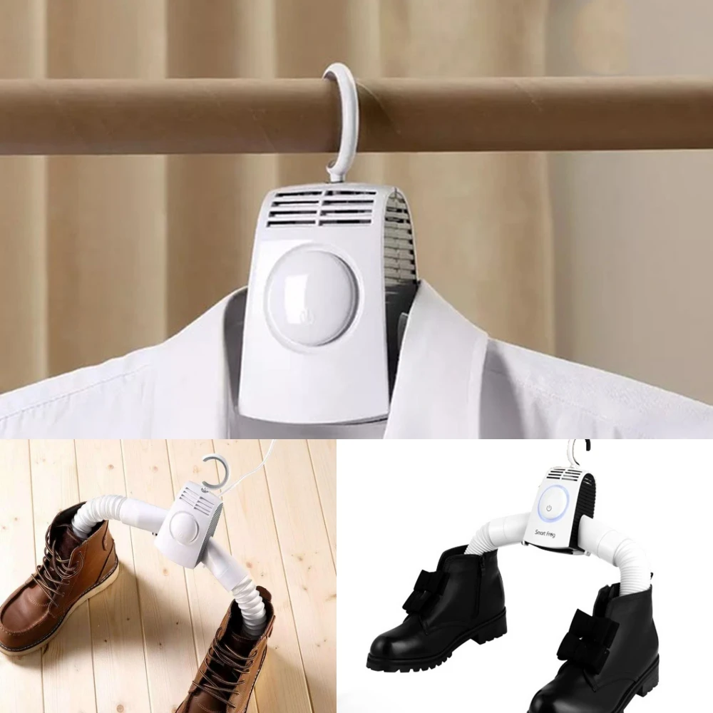 

Electric Clothes Drying Machine Portable Mini Folding Clothes Hanger Smart Shoes Laundry Dryer Rack Coat For Winter Rainy Season