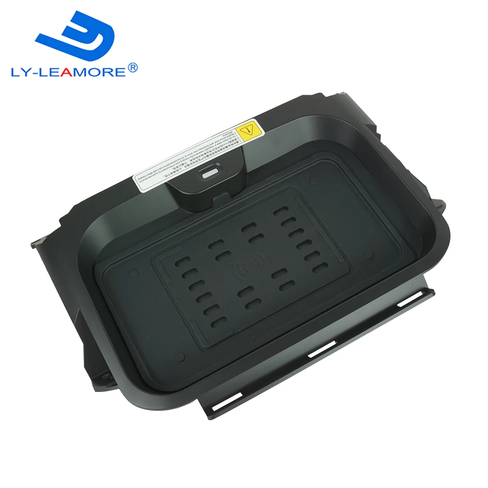leamore car wireless charger qi phone charger charging plate wireless mobile phone holder for corolla 2019 2021 car accessories free global shipping