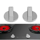 1 шт. вращающиеся переключатели, круглая ручка, ручка для газовой плиты, детали для кухни, ручки для газовой плиты, кнопка переключения огня из цинкового сплава, плита