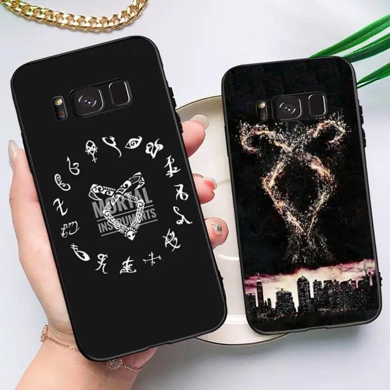 

RuiCaiCa Shadow Hunters Phone Case for Samsung Note 5 7 8 9 10 20 pro plus lite ultra A21 12 72