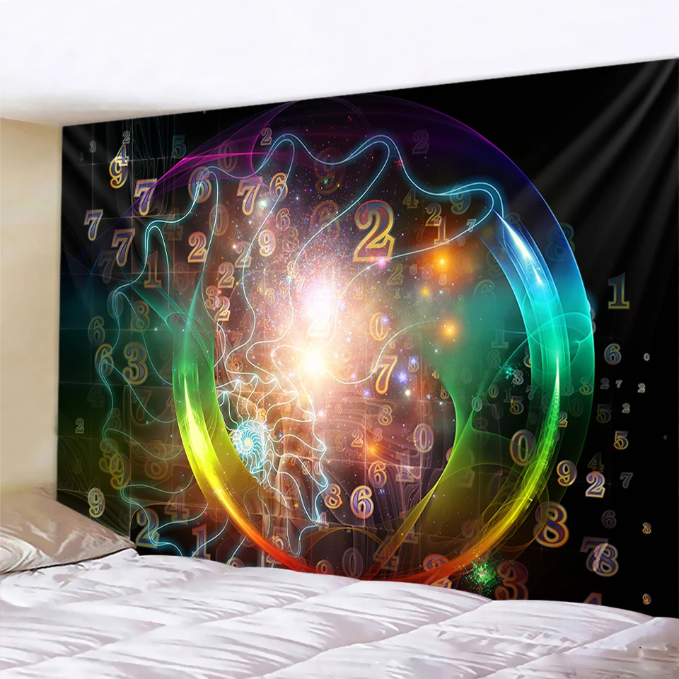 Красивый Настенный Гобелен Мандала хиппи ведьмахство украшение для гостиной