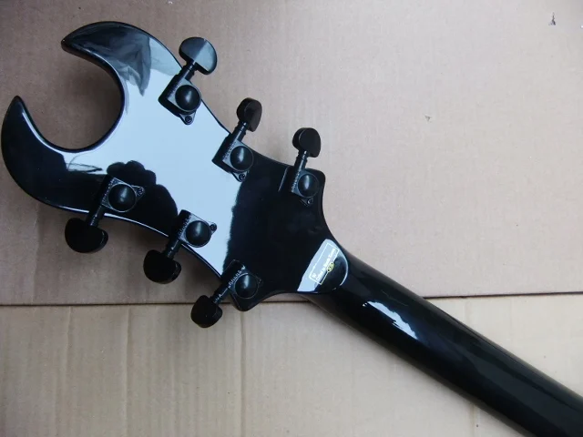 Оптовая продажа новая гитара с левой ручкой модель Schecter черного цвета серебряной