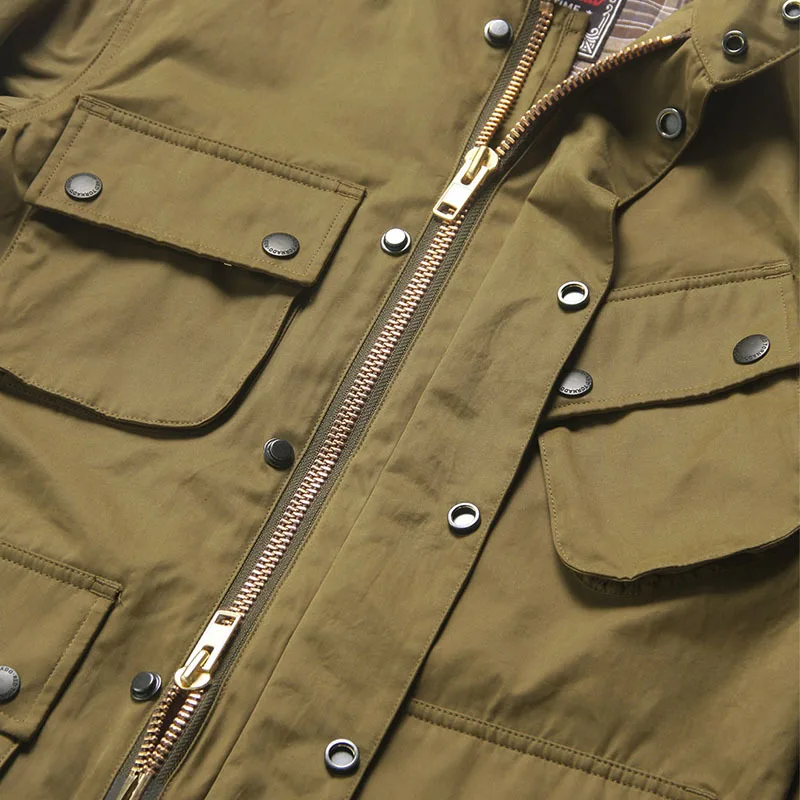 2020 американский стиль ретро военный мужской бренд высокое качество хлопок холст