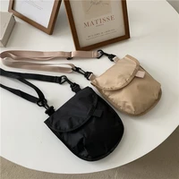 youda winter canvas bag for women phone coin small square pouch fashion retro diagonal bags all match nylon shoulder pack