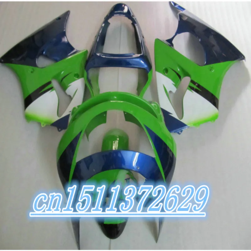 

Обтекатели, зеленый, синий 100% Новый обтекатель для KAWASAKI Ninja ZX-6R 98-99 ZX 6R 1998-1999 ZX6R 98 99 ZX 6R 1998 1999 ABS 100% Новинка