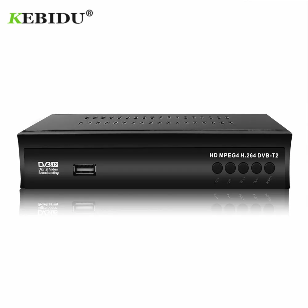 Спутниковый ресивер KEBIDU M2 DVB T/T2 HD цифровой ТВ тюнер приемник MPEG T2 H.264 для эфирного T