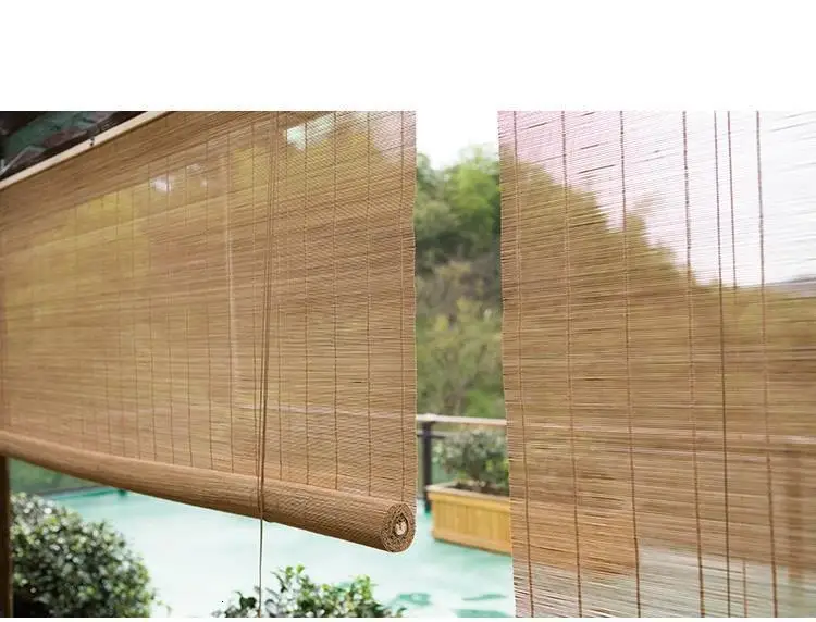 Роллер Tela Rolety Rzymskie For Love Bamboo Persianas Cortinas Estores engravles Para Ventanas Rolgordijnen оконные шторы