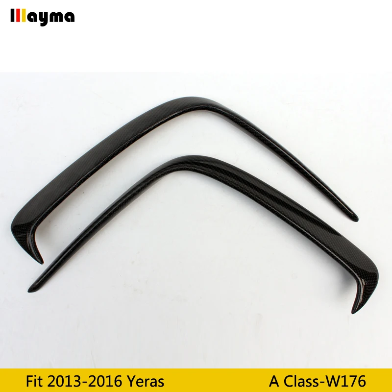 Сплиттер для заднего бампера из углеродного волокна спойлеры утинка Benz A