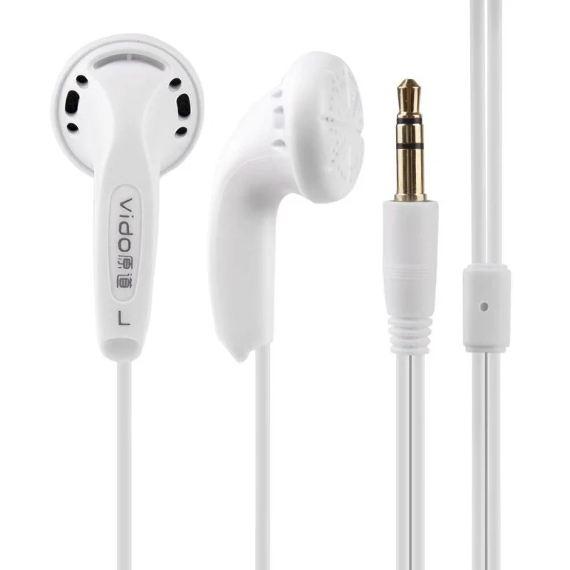 Gaming Wire Earphone Blue/white With Mic Headset Bass Earbuds For Mobile Phones Game Music Vido Noise Reductio Headphone Stereo