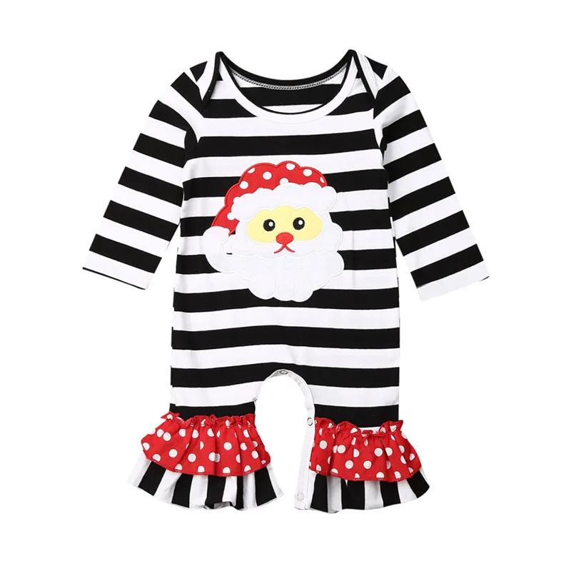 Emmababy Лидер продаж милый Рождественский Комбинезон для маленьких мальчиков и
