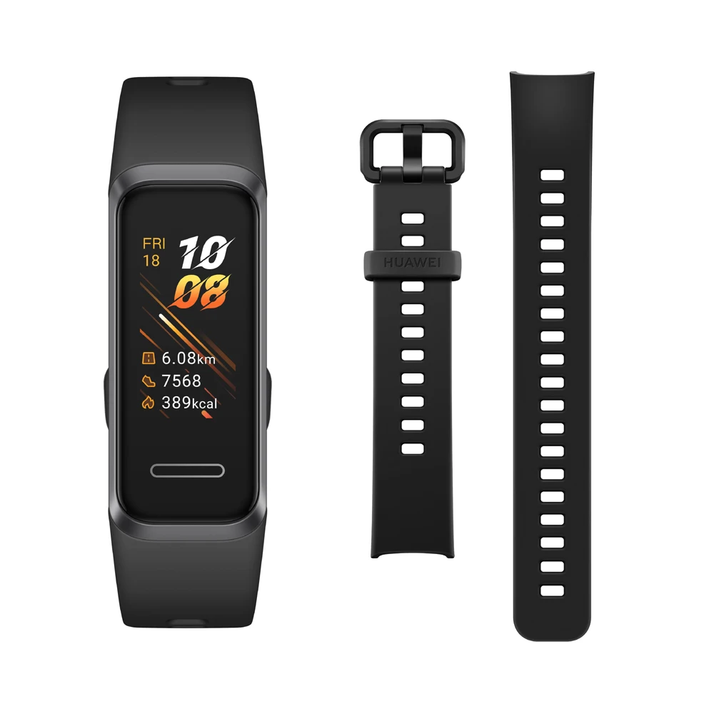 Смарт-часы huawei Band 4 с глобальной версией смарт-браслет монитор сердечного ритма и
