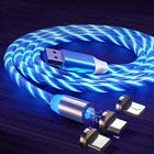 Магнитный зарядный кабель USB Type-C, Micro USB, для iPhone, Huawei