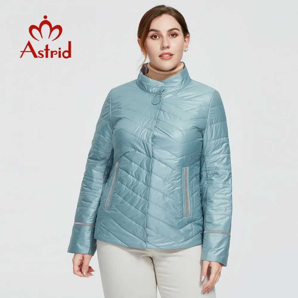 Женская ветрозащитная куртка парка на осень/зиму батальных размеров|Женские