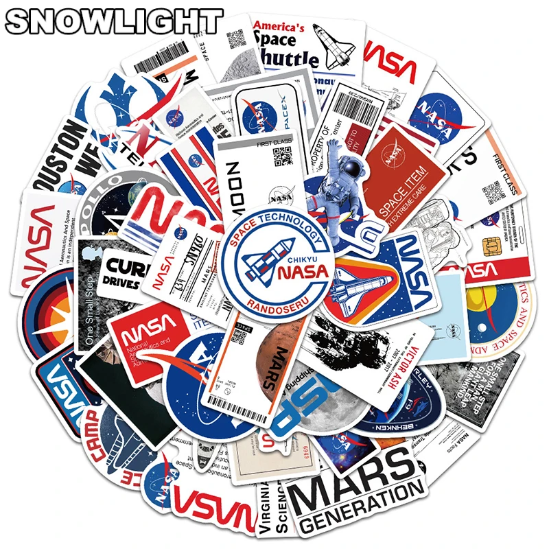 

Водонепроницаемые Стикеры для ноутбука «сделай сам», мультяшный Авиатор, астронавт, космос, Микс, граффити, Чехол для багажа, игрушка, скейт...