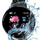 Смарт-часы D18S, Bluetooth, с тонометром, IP65, водонепроницаемые, спортивные, фитнес-трекер для измерения сердечного ритма