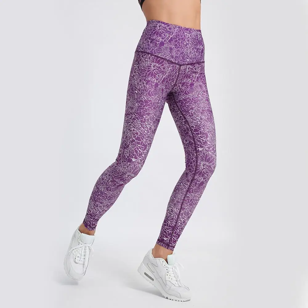 Сексуальные Бесшовные Леггинсы женские штаны пуш ап для йоги с высокой талией