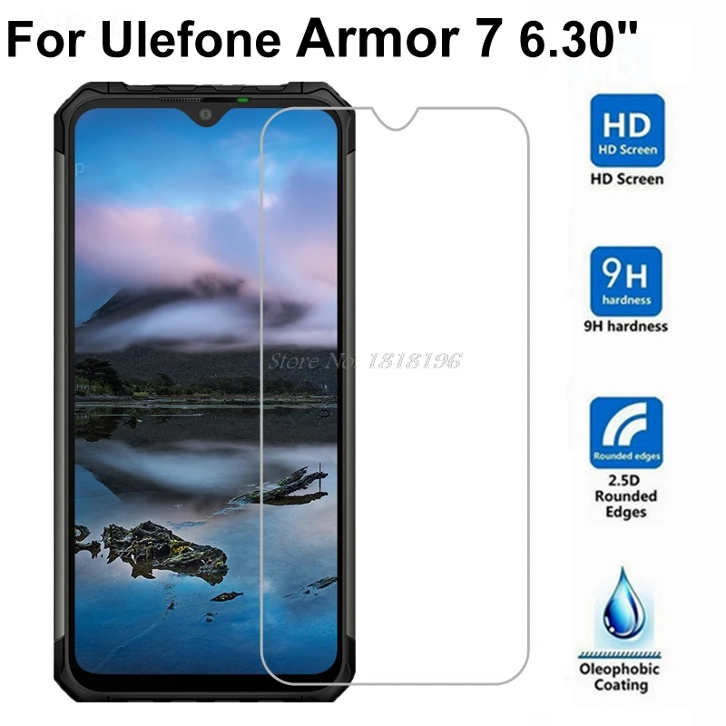 Закаленное стекло для Ulefone Armor 7 Защита экрана 9H закаленное защитное телефона