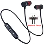 Магнитные Bluetooth-наушники, беспроводные наушники, спортивные наушники с шейным ободом 5,0, стереонаушники с микрофоном для iPhone, Samsung, Xiaomi