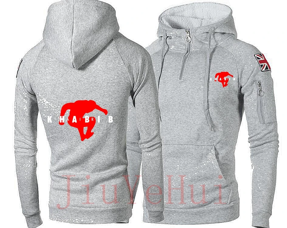 Боксерская Мужская толстовка KHABIB NURMAGOMEDOV UFCs 229 на молнии с капюшоном Толстовка Conor