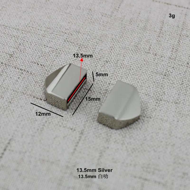 10 шт. 13 мм глубокий золотой декоративный конец зажимы с помощью винтов
