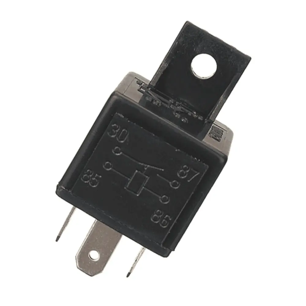 Новый авто реле Универсальный 4 Pin 12V 30A Встроенный предохранитель гнездо