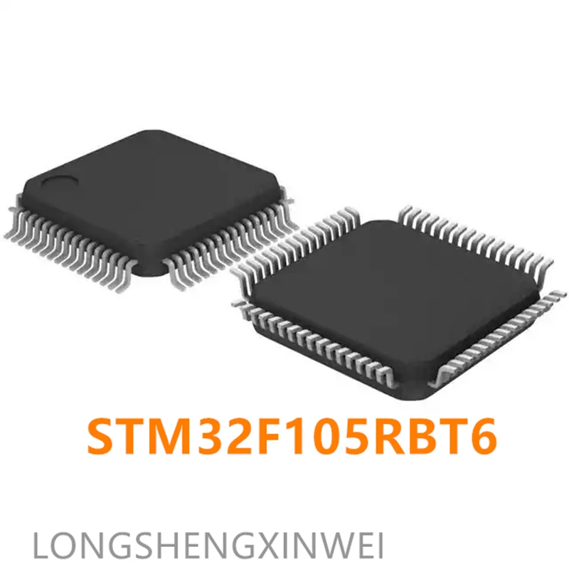 

1PCS New Original STM32F105RBT6 STM32F105 32F105RBT6 Microcontroller 32-bit Chip LQFP64