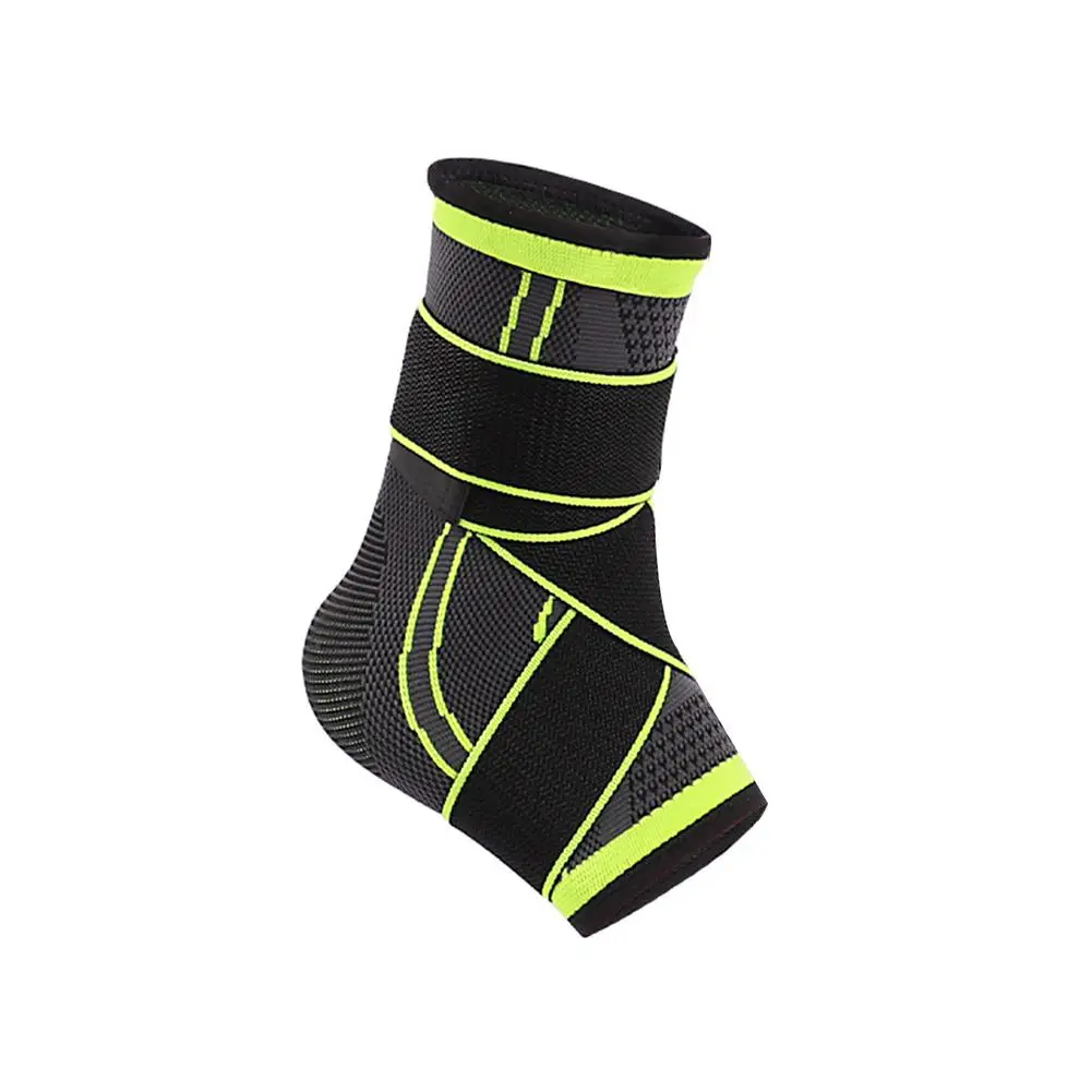 

Поддерживающий ремешок для лодыжки для мужчин и женщин, регулируемый компрессионный фиксатор голеностопа, дышащий эластичный бандаж для в...