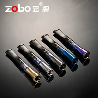zobo reusable cigarette tar filter metal cigarette holder microporous filter for 58mm cigarette smoking tools for men and women